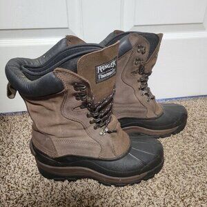 Ranger Thermolite Winter Boot-Brown/Black-Men's 7‎